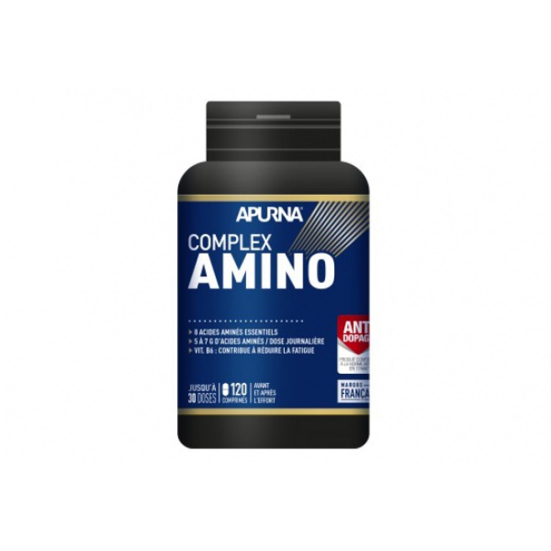 Suplemento alimentar 120 comprimidos Apurna Complexe Amino