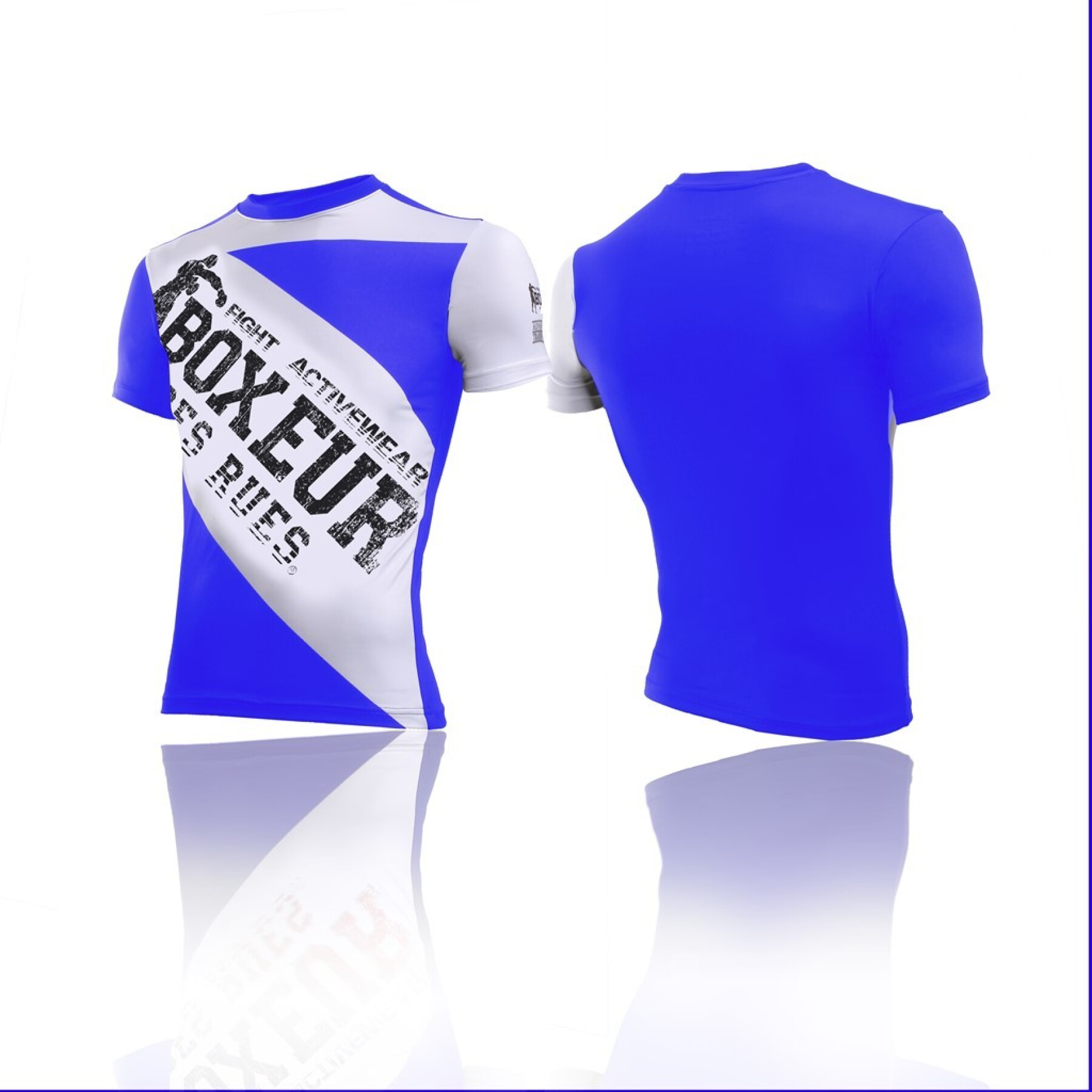 T-shirt de gola redonda Boxeur des rues coupe ajustée