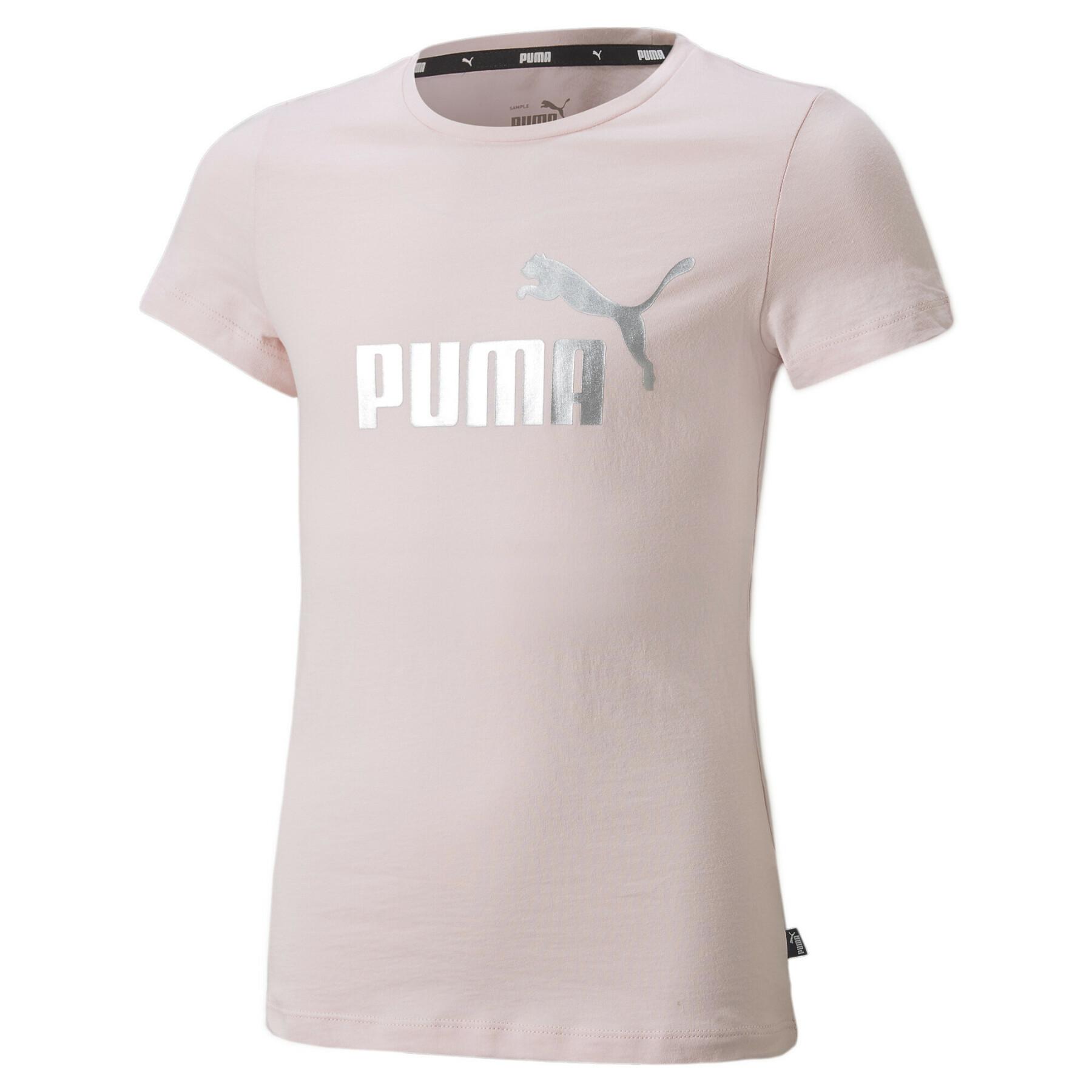 T-shirt de rapariga Puma Essentiel Logo