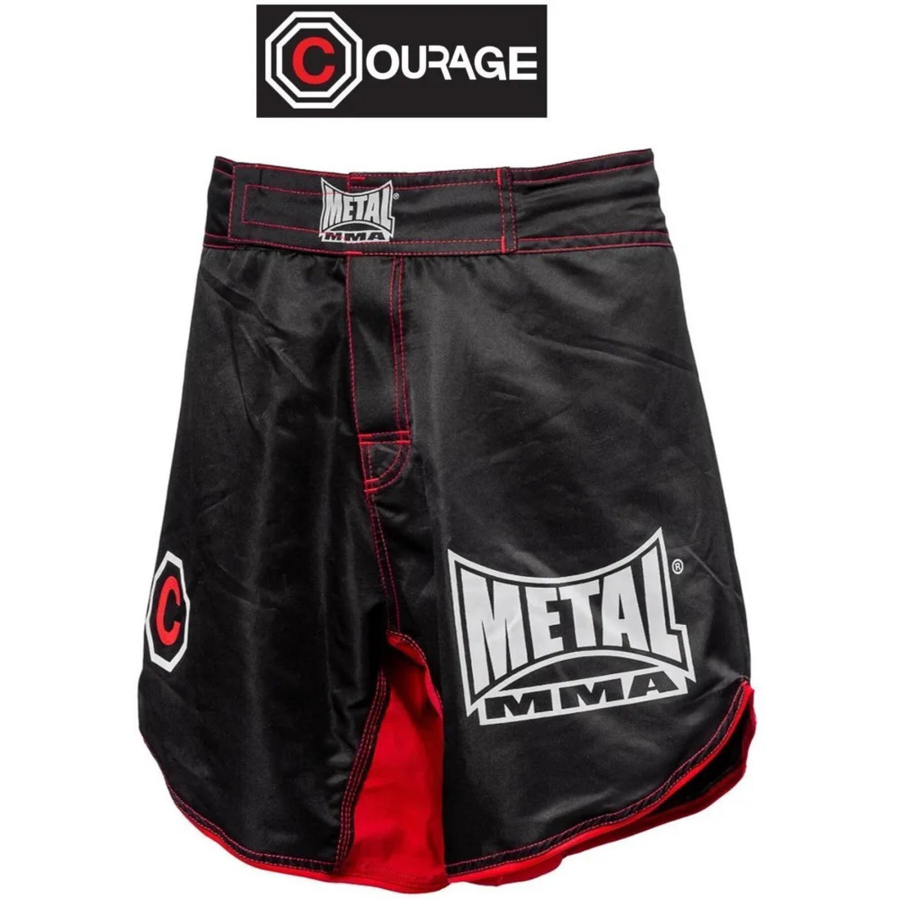 coragem de mma shorts Metal Boxe