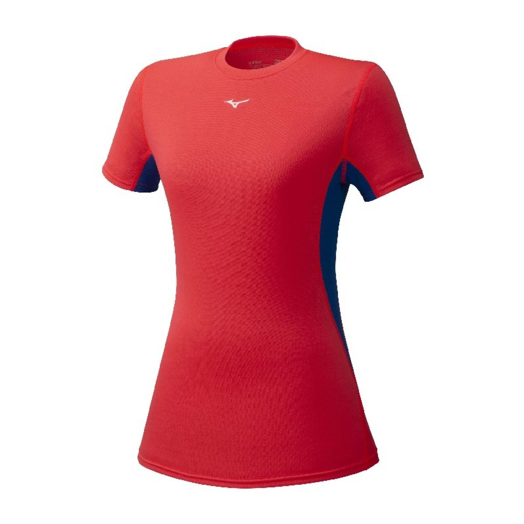 T-shirt mulher Mizuno Breath Thermo Mid Weight Wos