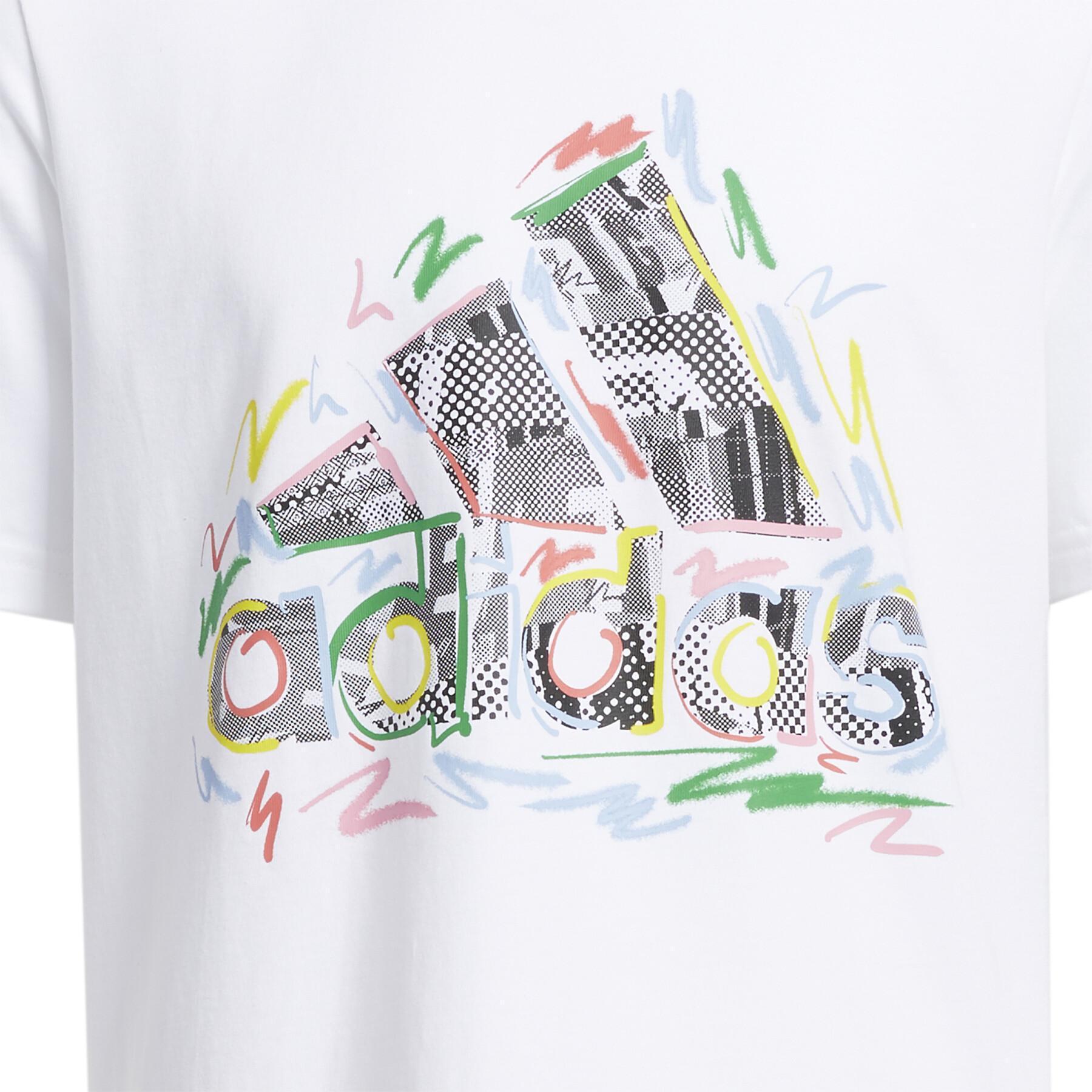 T-shirt de criança adidas Pride