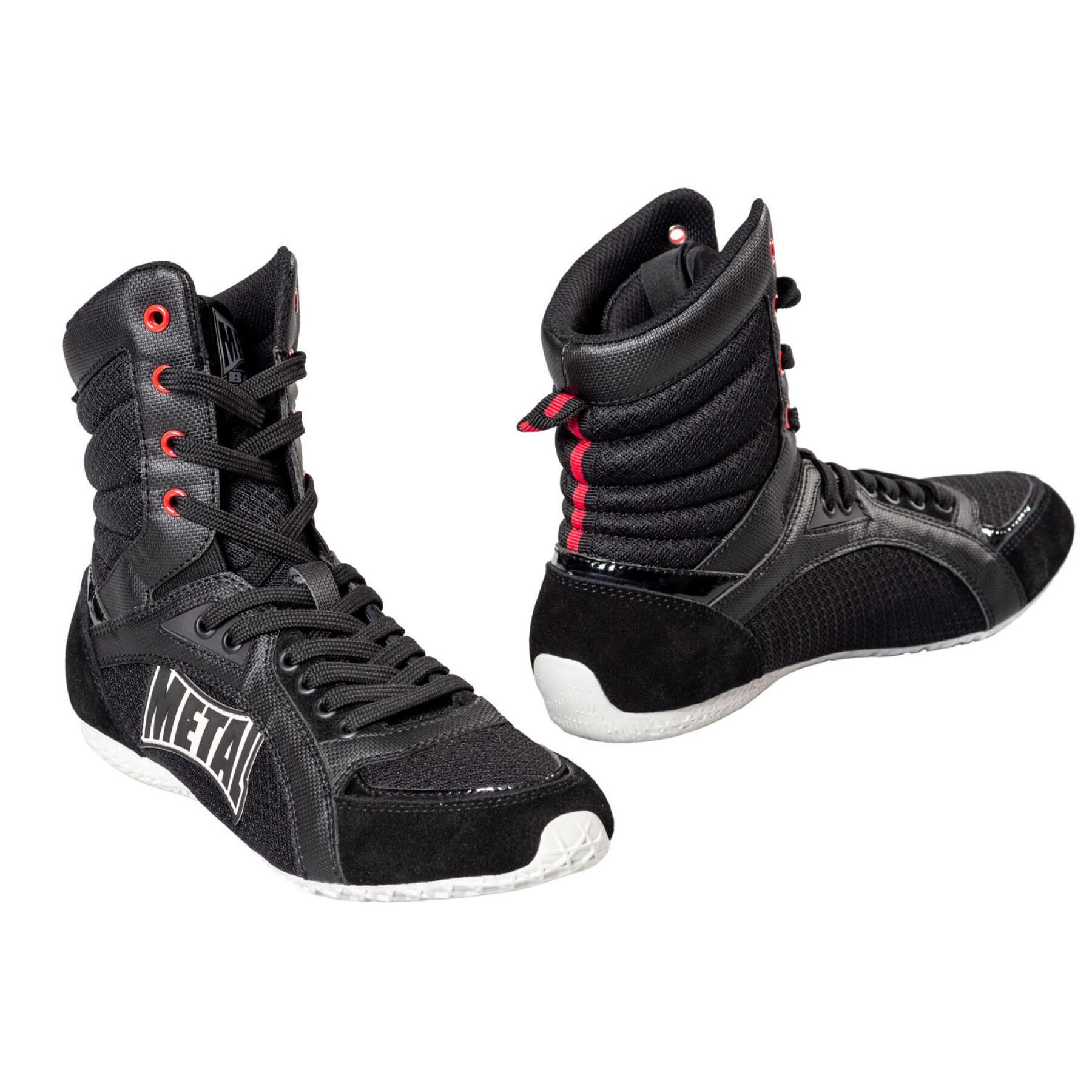 Sapatos de boxe alto Metal Boxe viper IV