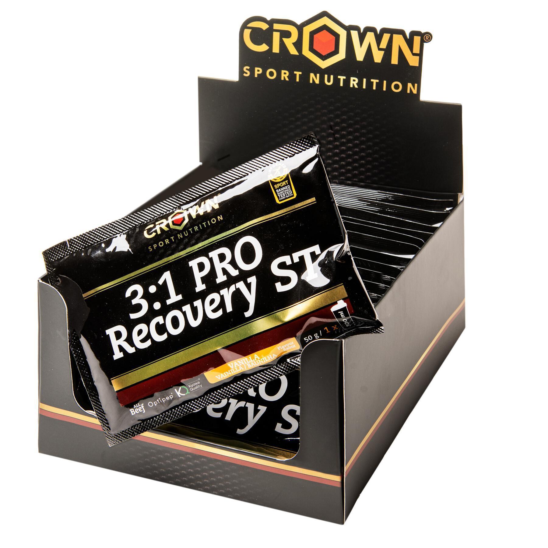 Recuperação adicional Crown Sport Nutrition 3:1 Pro St - vanille - 50 g