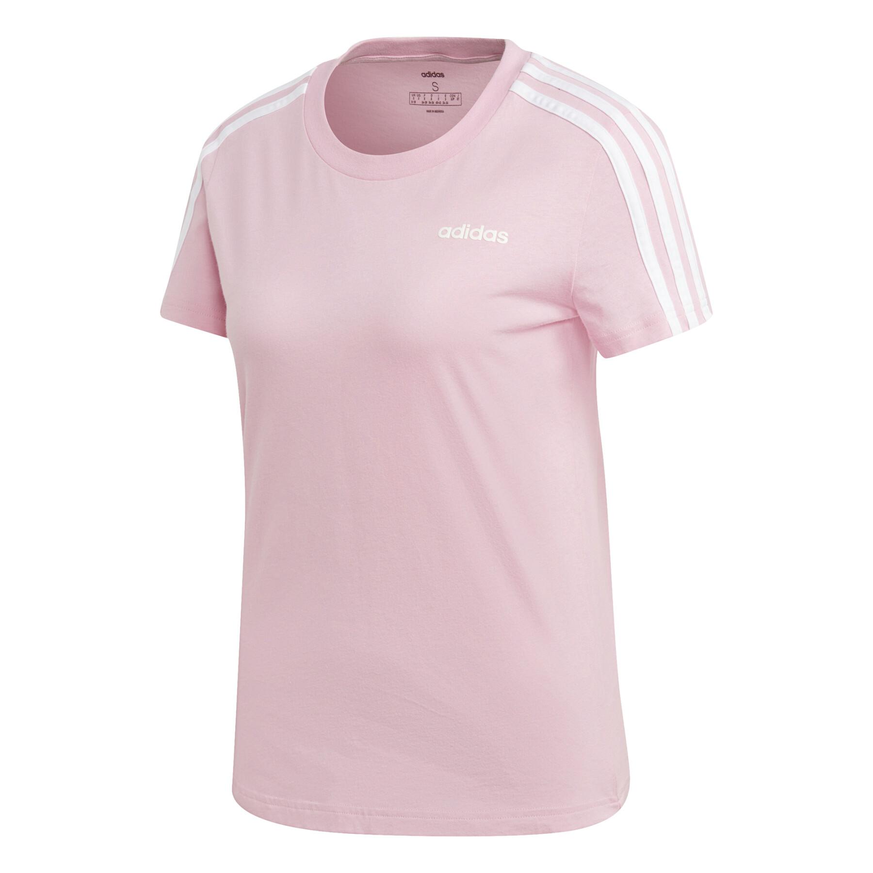 Camiseta feminina adidas Essentials 3-Stripes