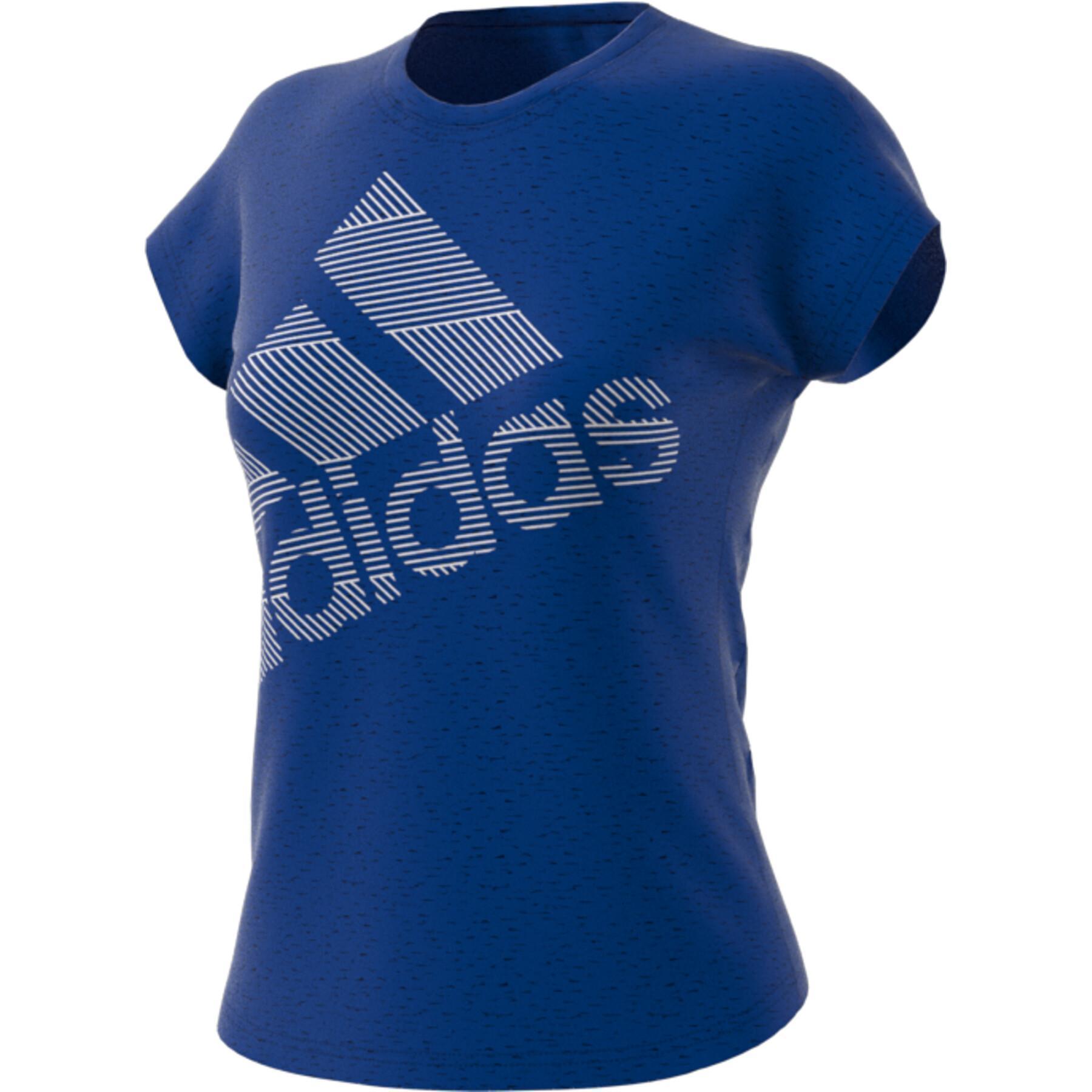 Camiseta feminina adidas Badge of Sport