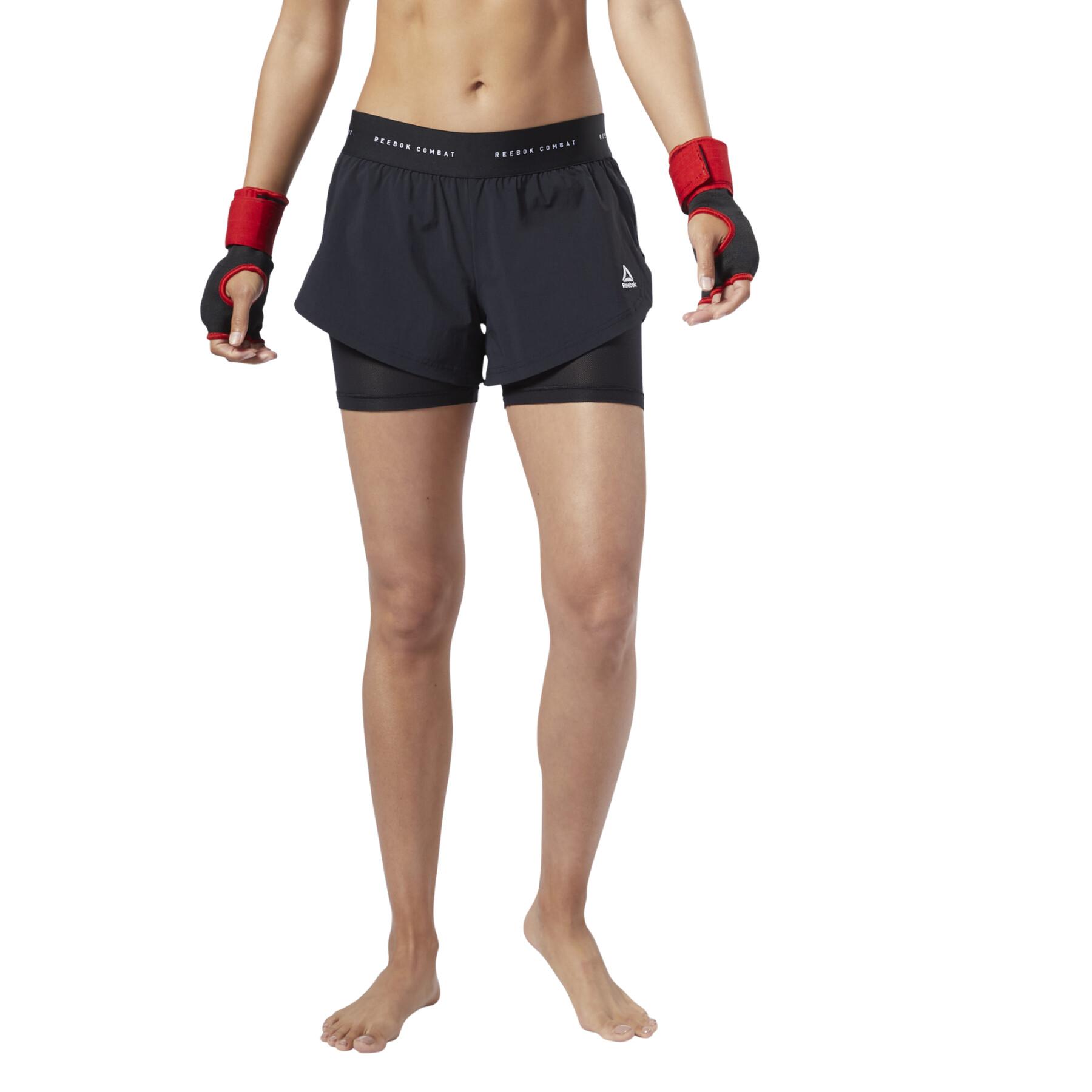 Calções para mulheres Reebok Kickboxing Combat
