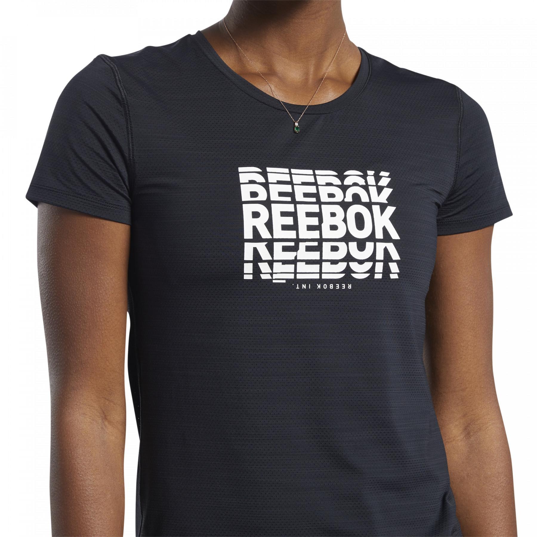 Camiseta feminina Reebok ActivChill Graphic
