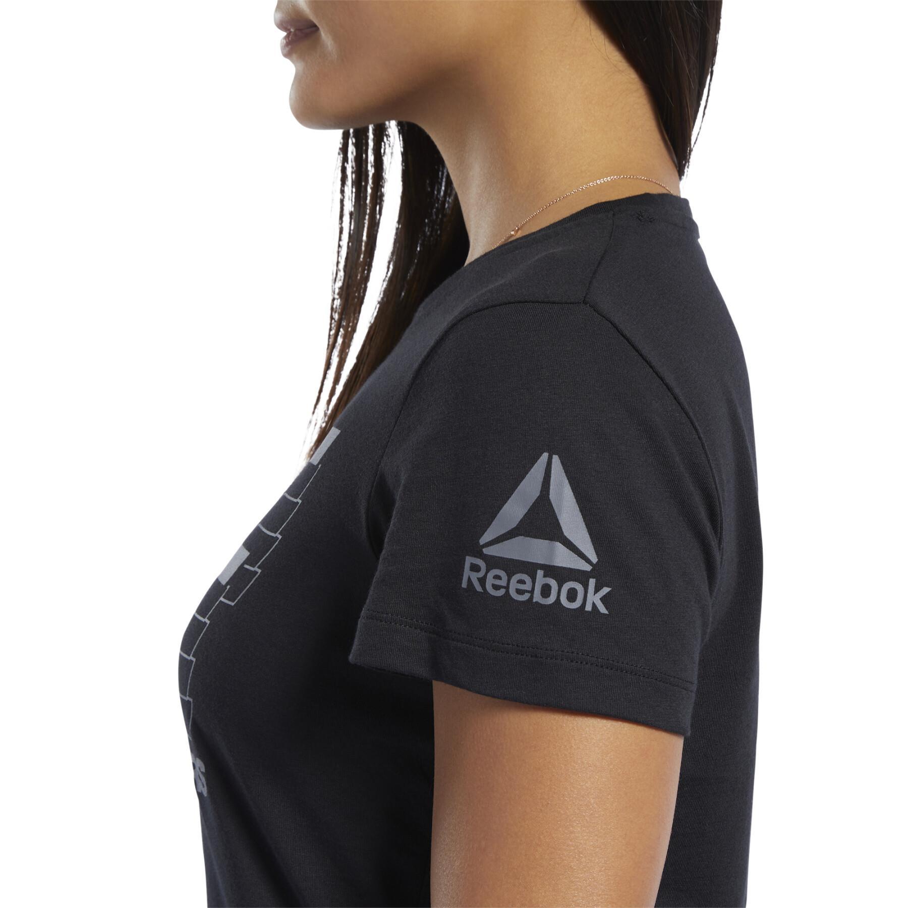 T-shirt mulher Reebok UFC FG Logo