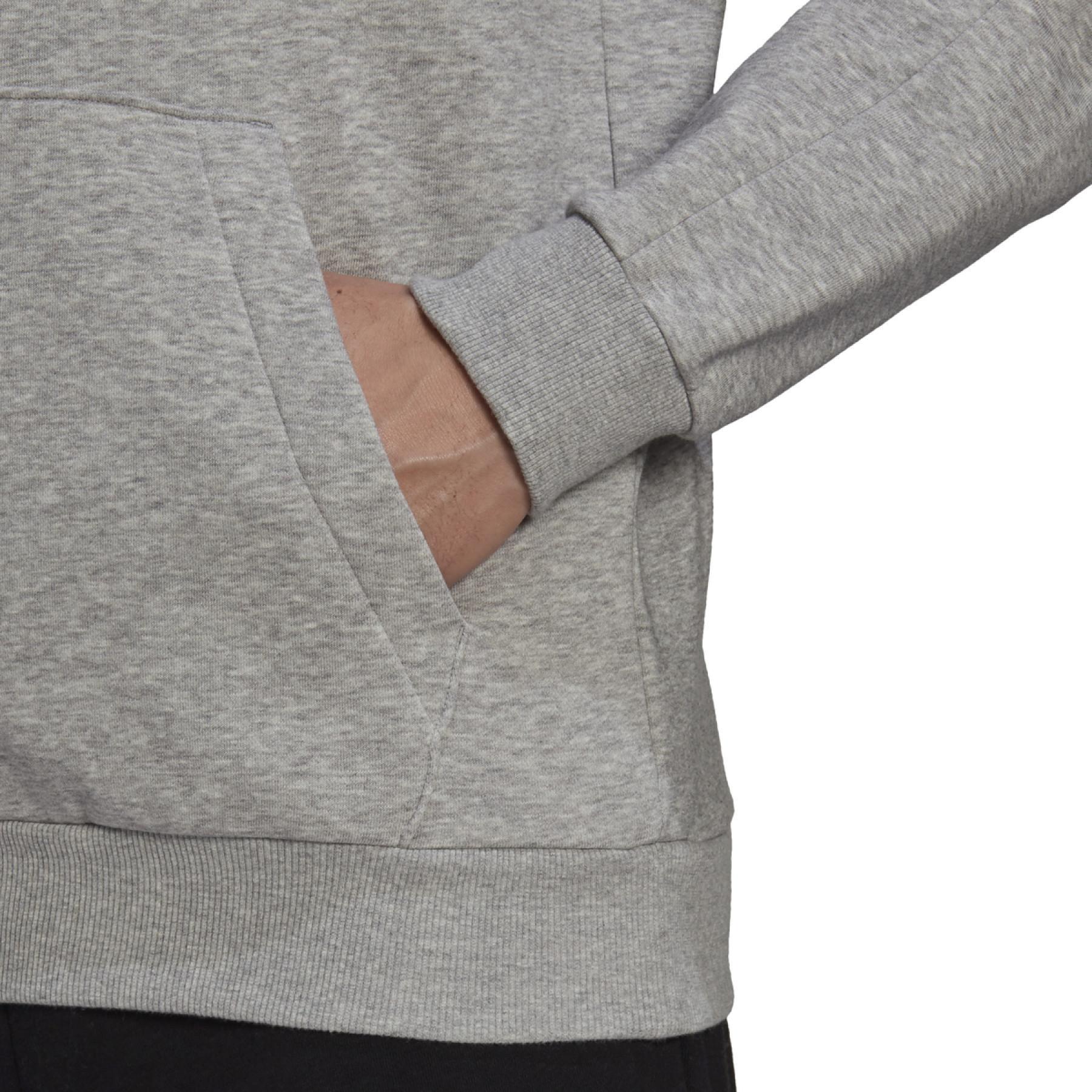 Camisola com capuz adidas Essentials Fleece Cut 3-Bandes