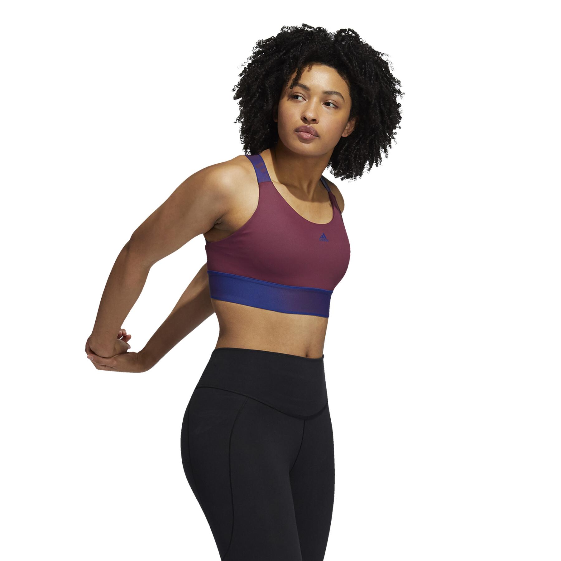 Soutien feminino adidas Believe This Medium-Support Workout