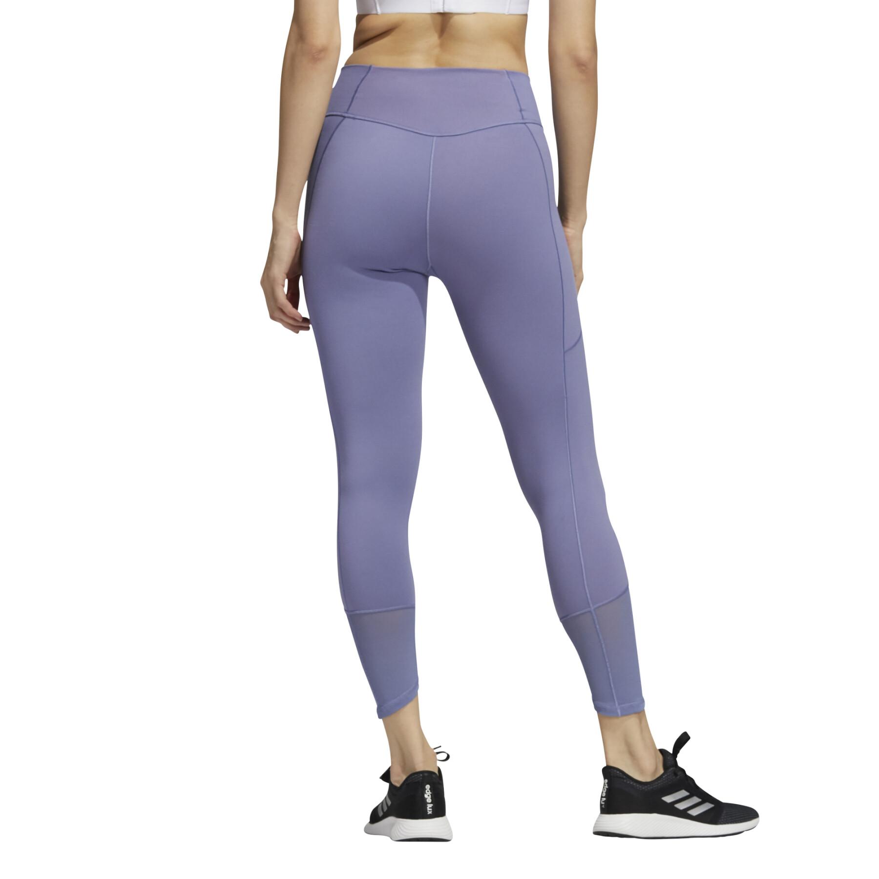 As leggings 7/8 femininas adidas Yoga Power Mesh