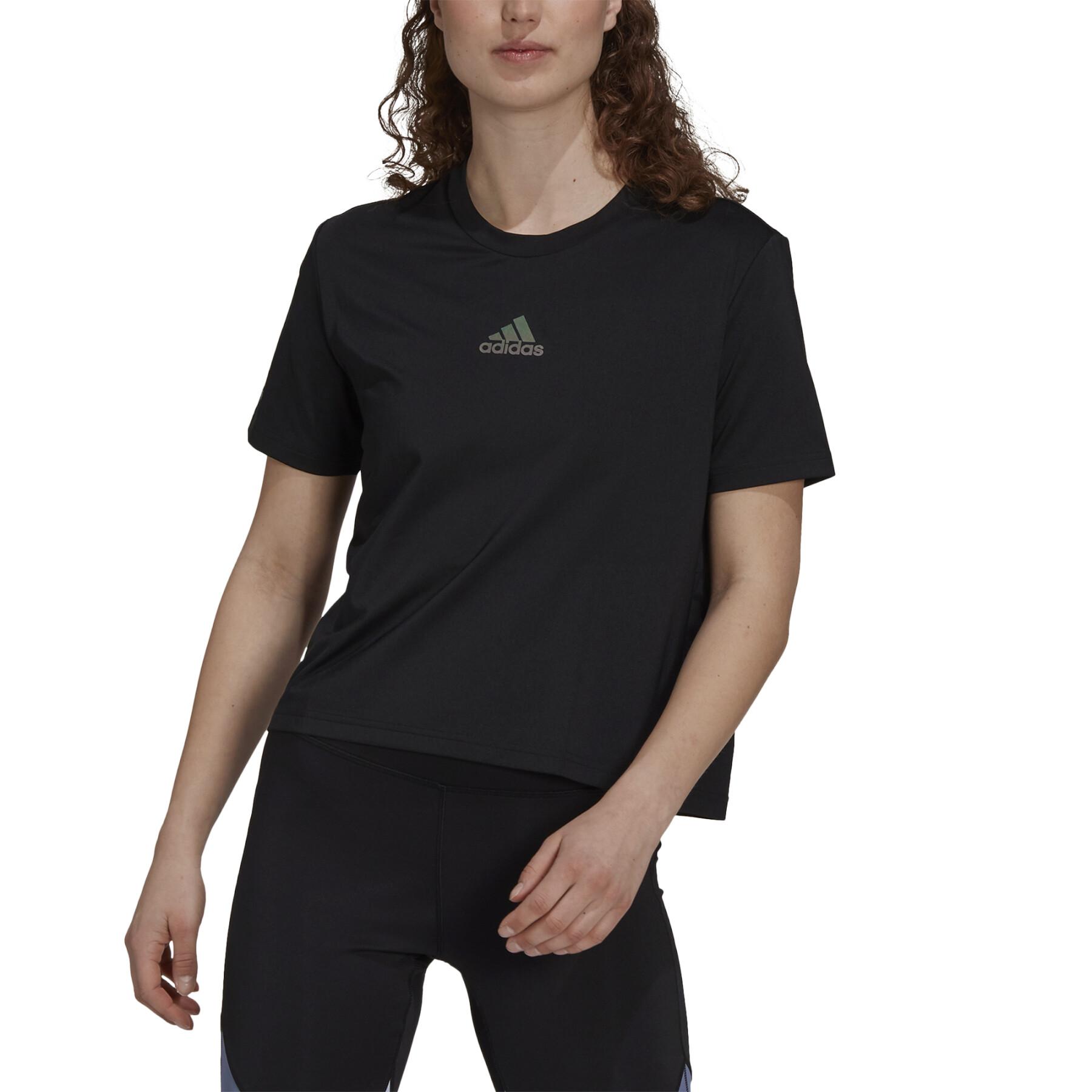 Camiseta feminina adidas AEROREADY You for You Sport