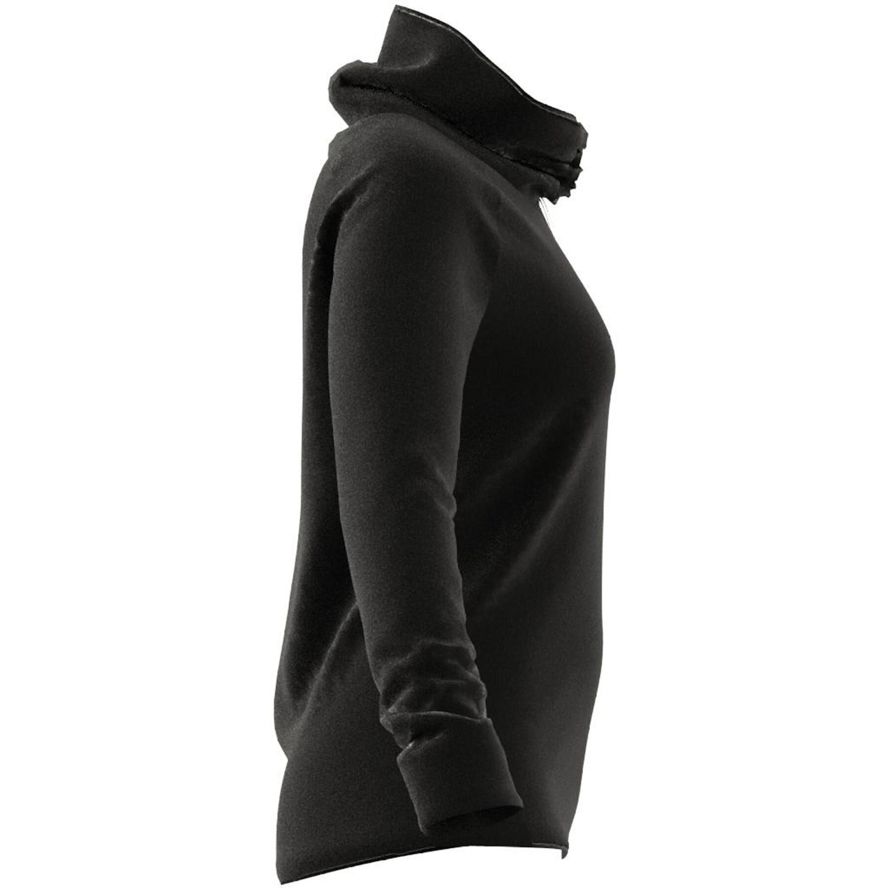 Camisola feminina de pescoço alto adidas Designed