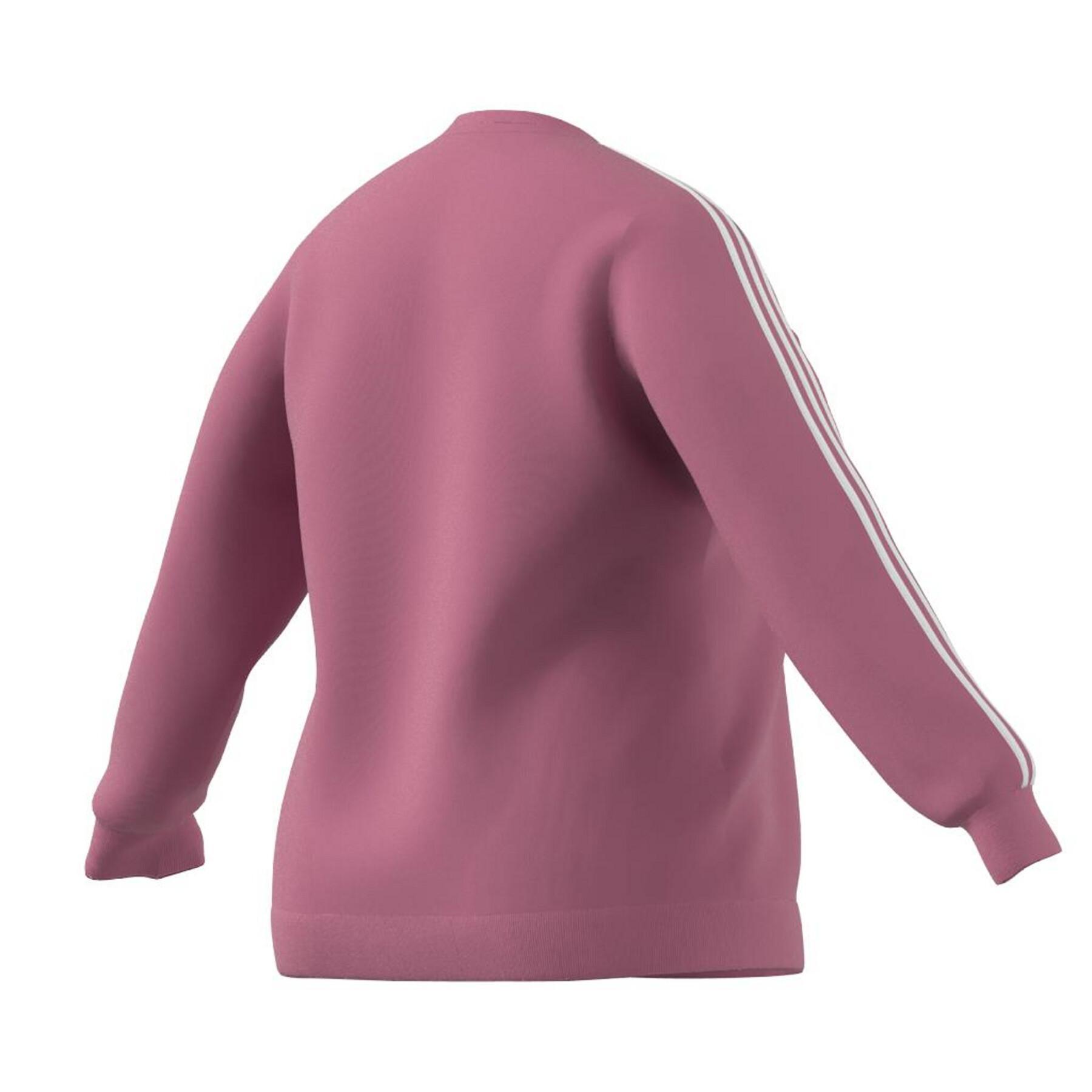 Sweatshirt mulher de tamanho grande adidas Essentials Fleece