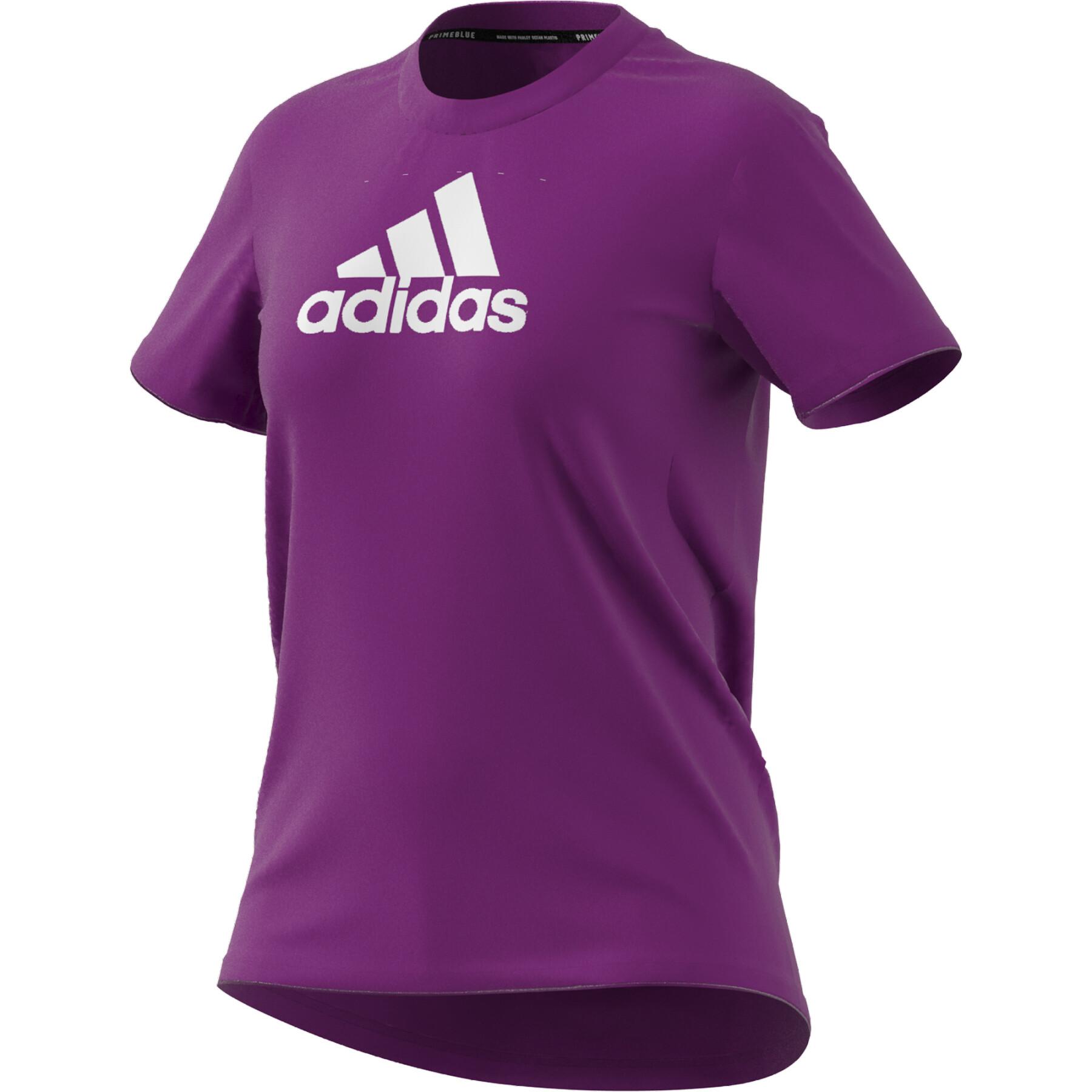 T-shirt mulher adidas Primeblue Designed 2 Move Logo Sport