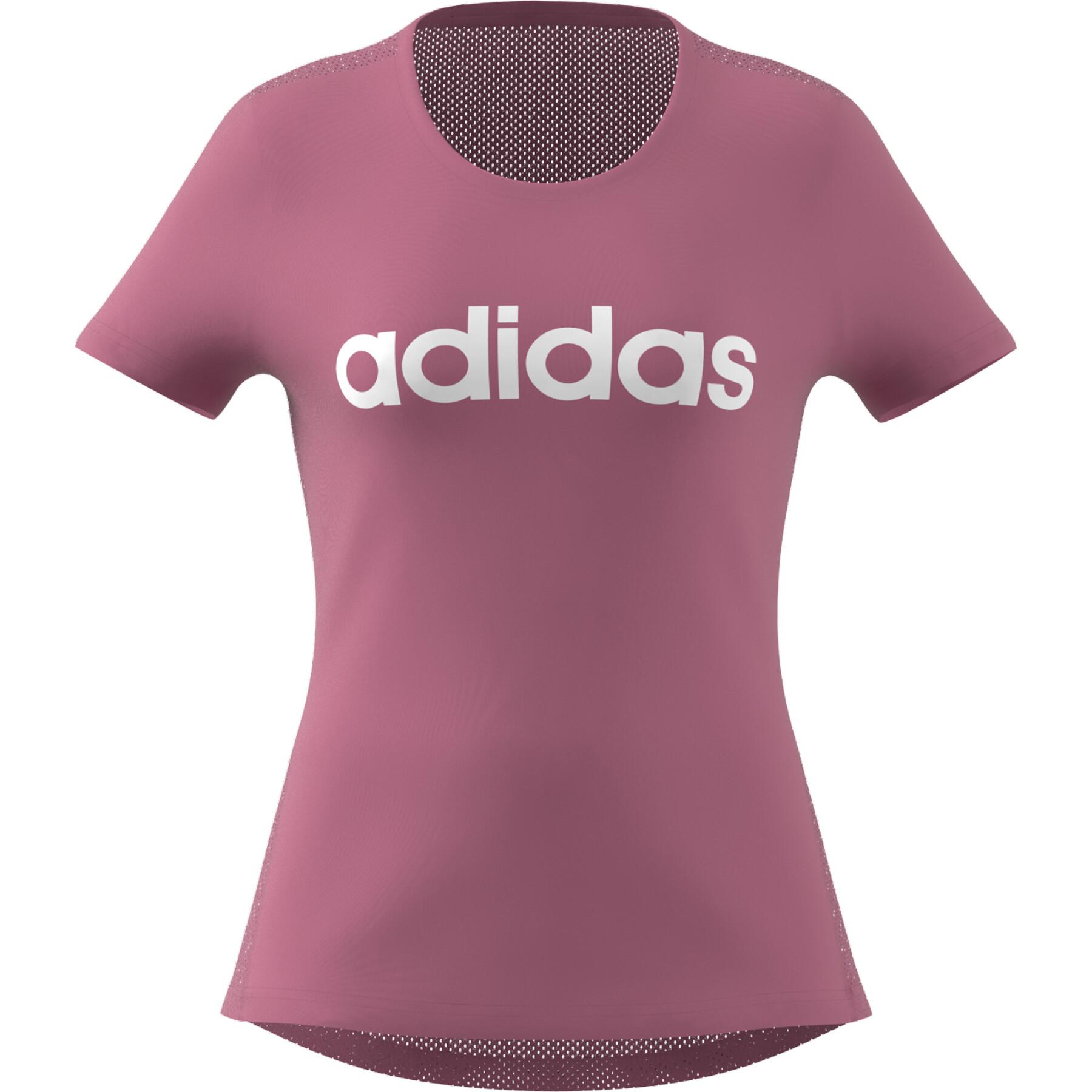 T-shirt mulher adidas Design 2 Move Logo