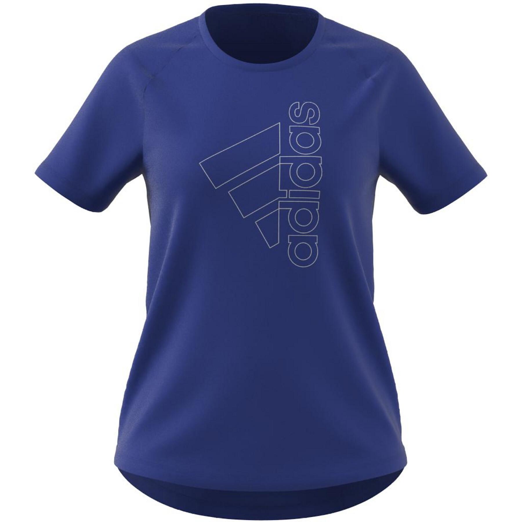 T-shirt mulher adidas Badge Of Sport