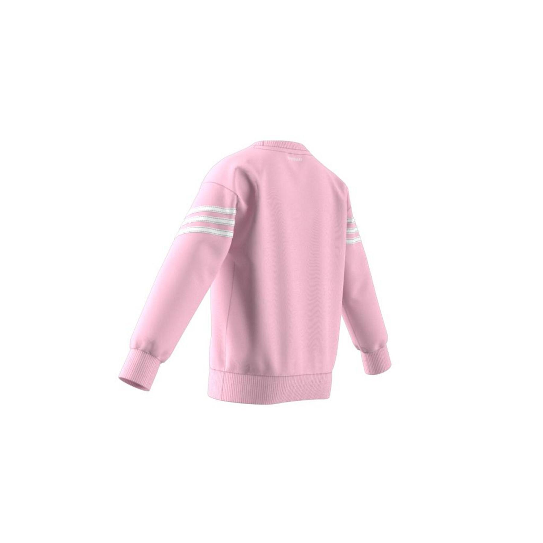 Sweatshirt pescoço redondo criança adidas Graphic Crewneck