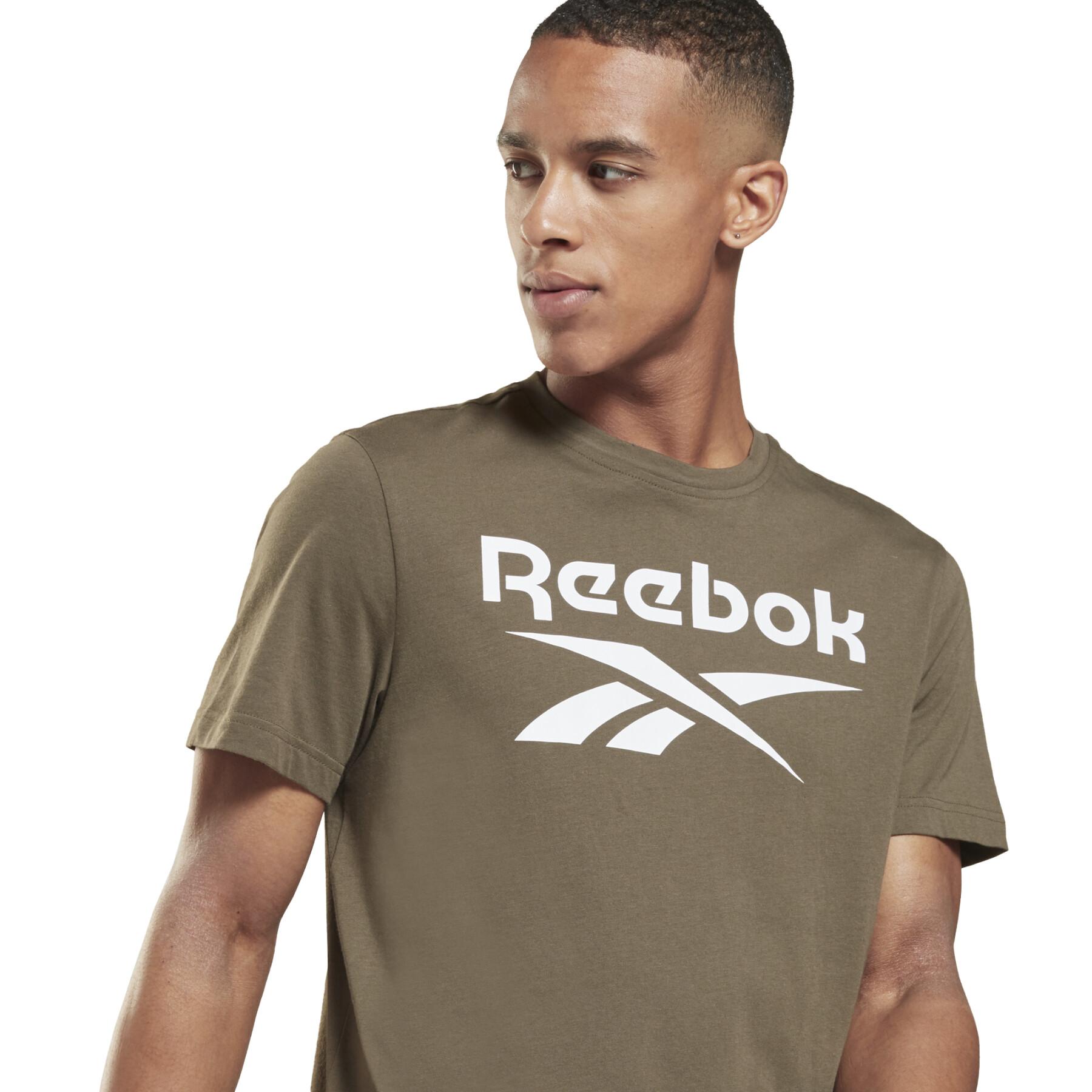 T-shirt impresso Reebok Series Stacked