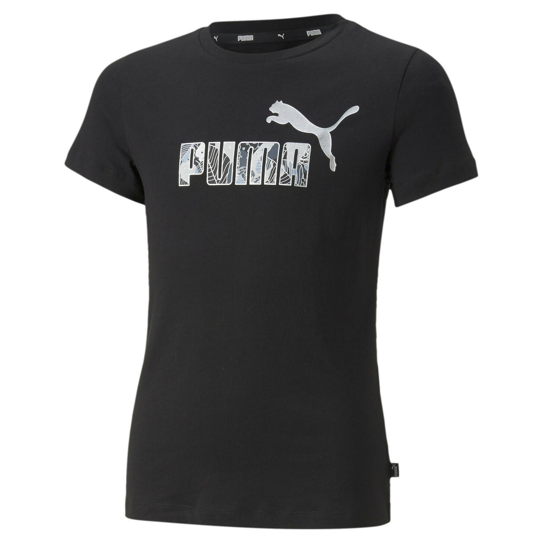 T-shirt de rapariga Puma ESS+ Bloom Logo G