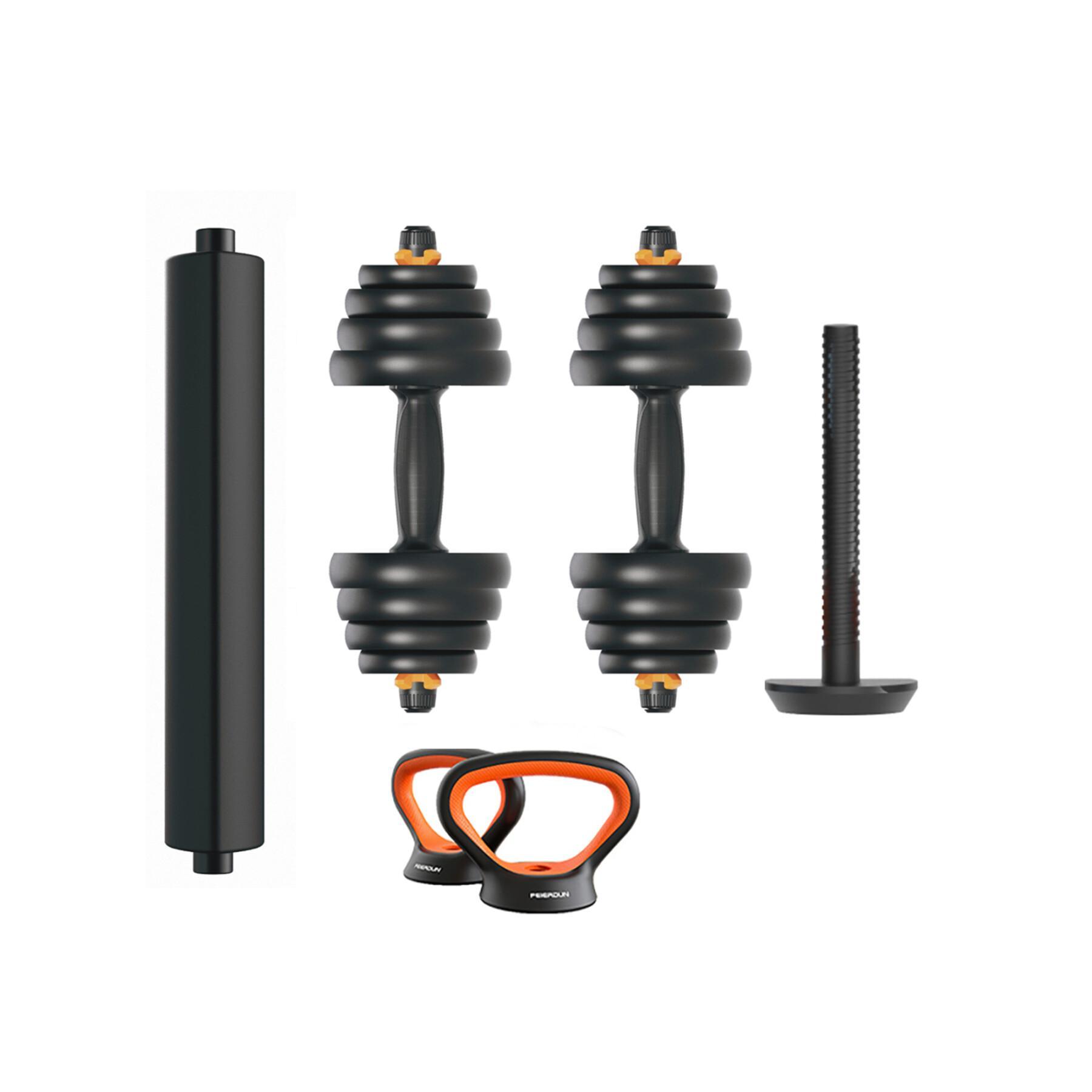 Dumbbell + barbell + kettlebell kit Xiaomi Fed V2 30 kg