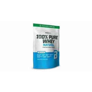 Sacos de proteína de soro de leite 100% pura Biotech USA - Neutre - 454g (x10)