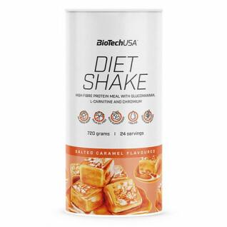 Frascos de proteínas Biotech USA diet shake - Caramel salé - 720g (x6)