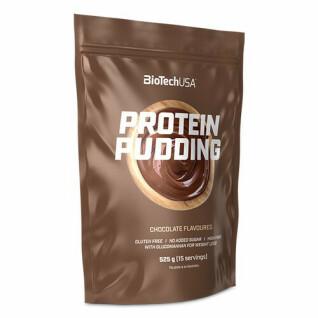 Sacos de snacks proteicos Biotech USA pudding - Vanille - 525g (x10)