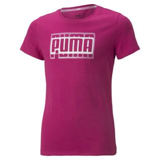 T-shirt de rapariga Puma Alpha