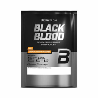 Bebida isotónica - fruta tropical Biotech USA Black Blood NOX+