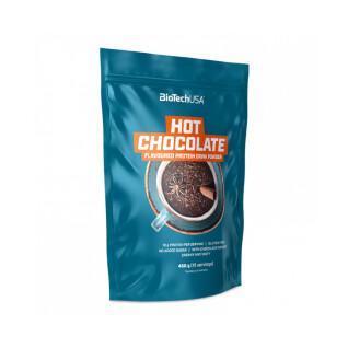 Bebidas de proteínas em pó Biotech USA - Hot Chocolate - 450g (x10)