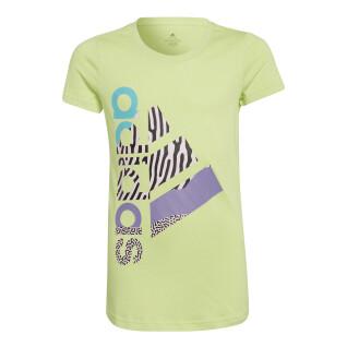 T-shirt de rapariga adidas Girl Power Graphic