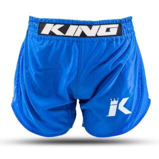 Calções de boxe tailandeses King Pro Boxing KPB/Classic Cobalt S