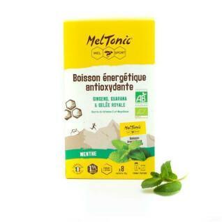 Caixa de 6 saquetas de menta energética antioxidante orgânica Meltonic 35 g