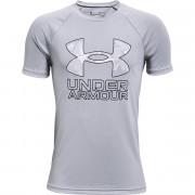 T-shirt do rapaz Under Armour à manches courtes Tech Hybrid Print Fill