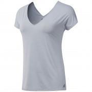 T-shirt de pescoço em v das mulheres Reebok ACTIVCHILL