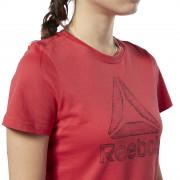 Camiseta feminina Reebok Crewneck Graphic Series