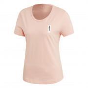 Camiseta feminina adidas Brilliant Basics