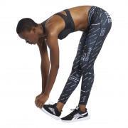 Meias-calças femininas Reebok Workout Ready AOP Tight