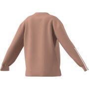 Mulher de camisa de pescoço redondo adidas Essentials Relaxed 3-Stripes