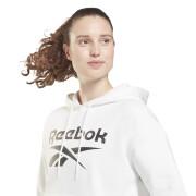Capuz feminino Reebok Identity Logo Fleece Pullover