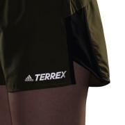 Calções para mulheres adidas Terrex Primeblue Trail Running