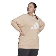 Sweatshirt mulher de tamanho grande adidas Sportswear Future Icons