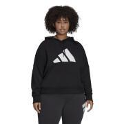 Sweatshirt mulher de tamanho grande adidas Sportswear Future Icons