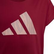 T-shirt de rapariga adidas Aeroready Training Graphic
