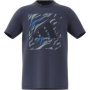 T-shirt de criança adidas Water Tiger Graphic