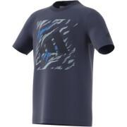 T-shirt de criança adidas Water Tiger Graphic