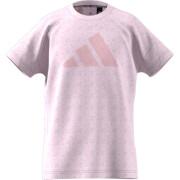T-shirt de rapariga adidas Future Icons 3-Stripes Loose Cotton